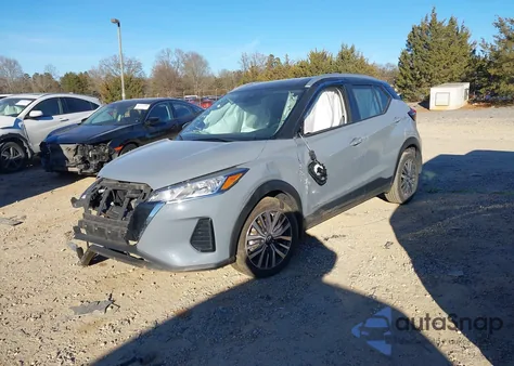 2024 Nissan Kicks Sv Xtronic Cvt z USA, uszkodzony, nr VIN 3N1CP5CV9RL561684